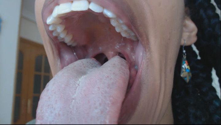 Mouth throat tongue, enough said