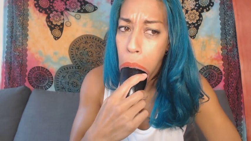 Fruit and veg mouth stuffing