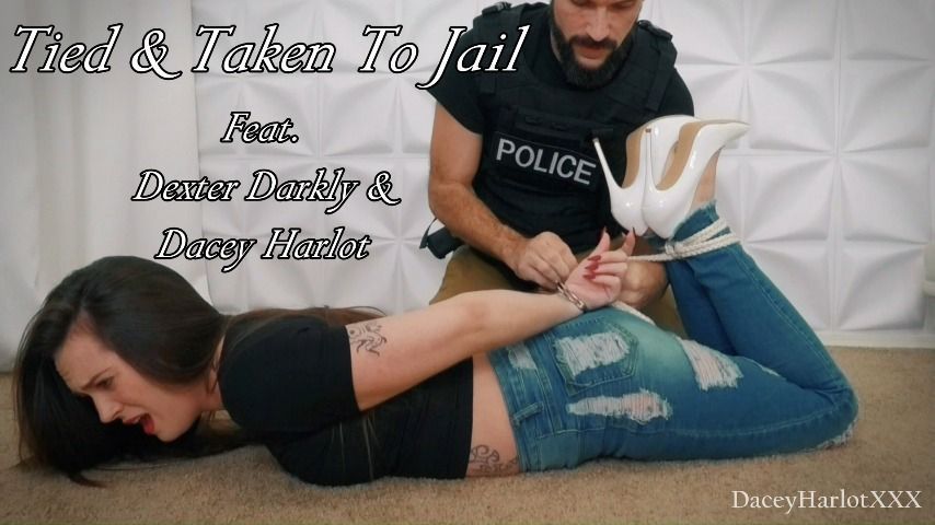 Tied & Taken To Jail