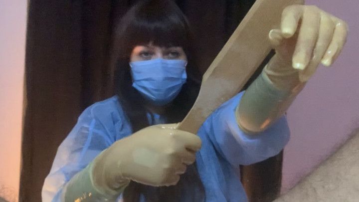 Elbow Length Latex Surgical Gloves Exam