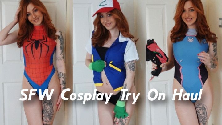 Cosplay Costumes Try On Haul SFW