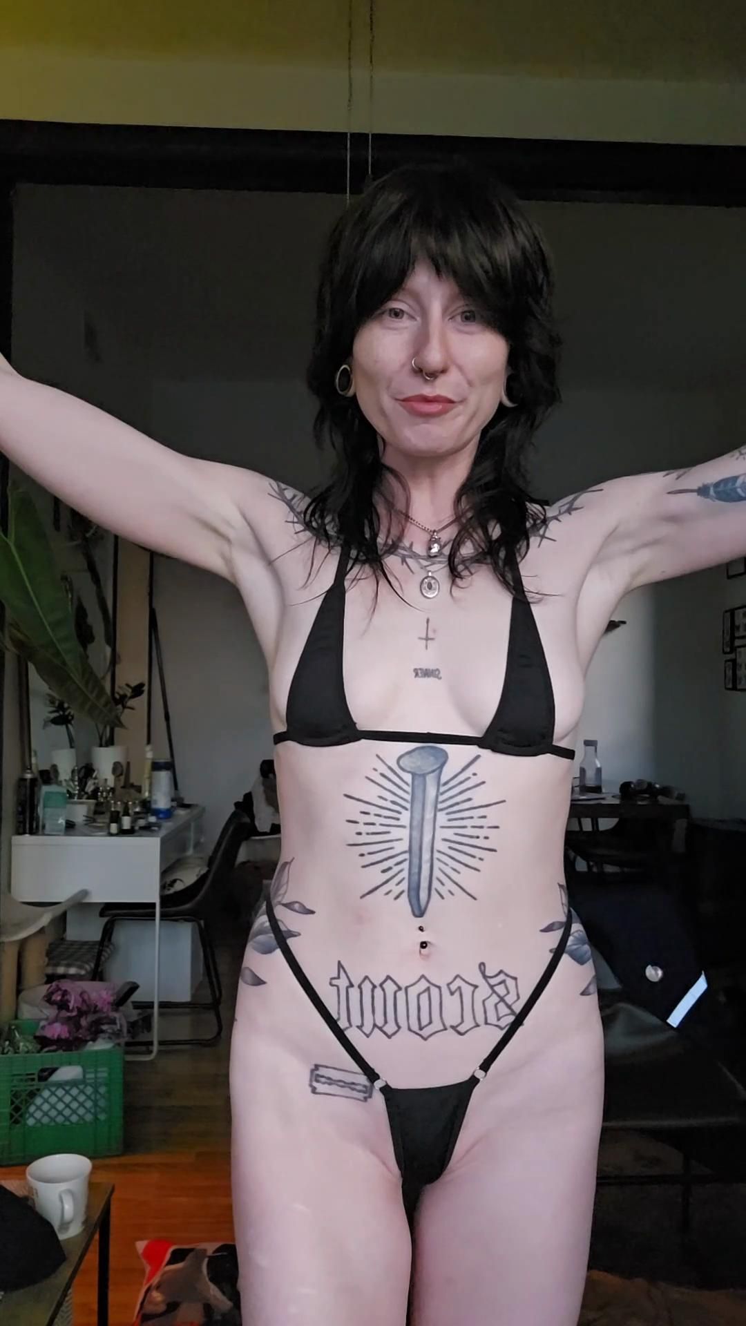 Trying On My First Micro Bikini