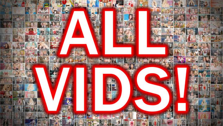 ALL MY VIDEOS BUNDLE