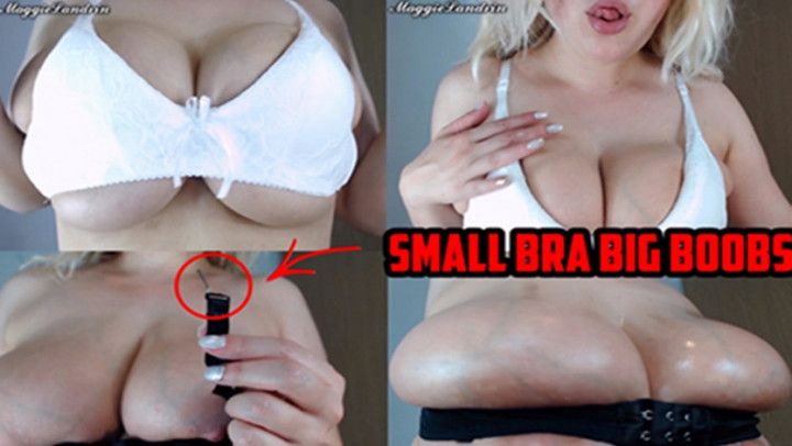 Small Bra Big Boobs TOPLESS