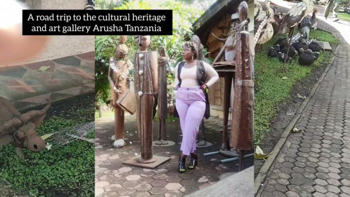 A trip to the cultural heritage and art gallery Arusha,Tz