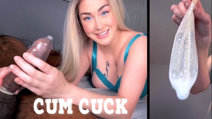 Cum Cuck gets fed by Superiors