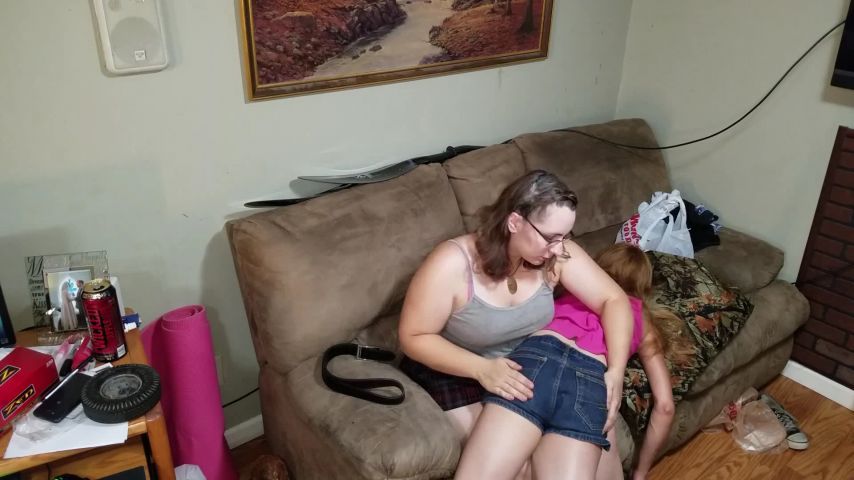 Dixie Spanked for Not doing the Dishes