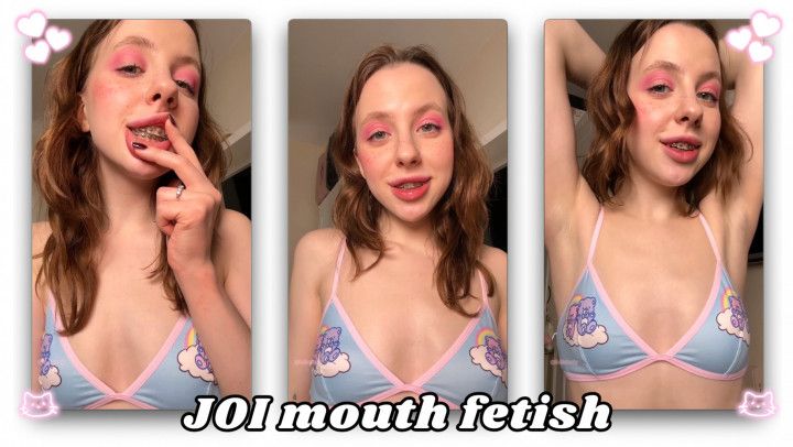 JOI/JOE MOUTH FETISH AND ARMPITS