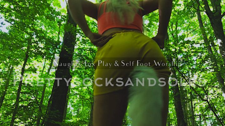 Sexy Self Foot Worship Tail Plug Part 1