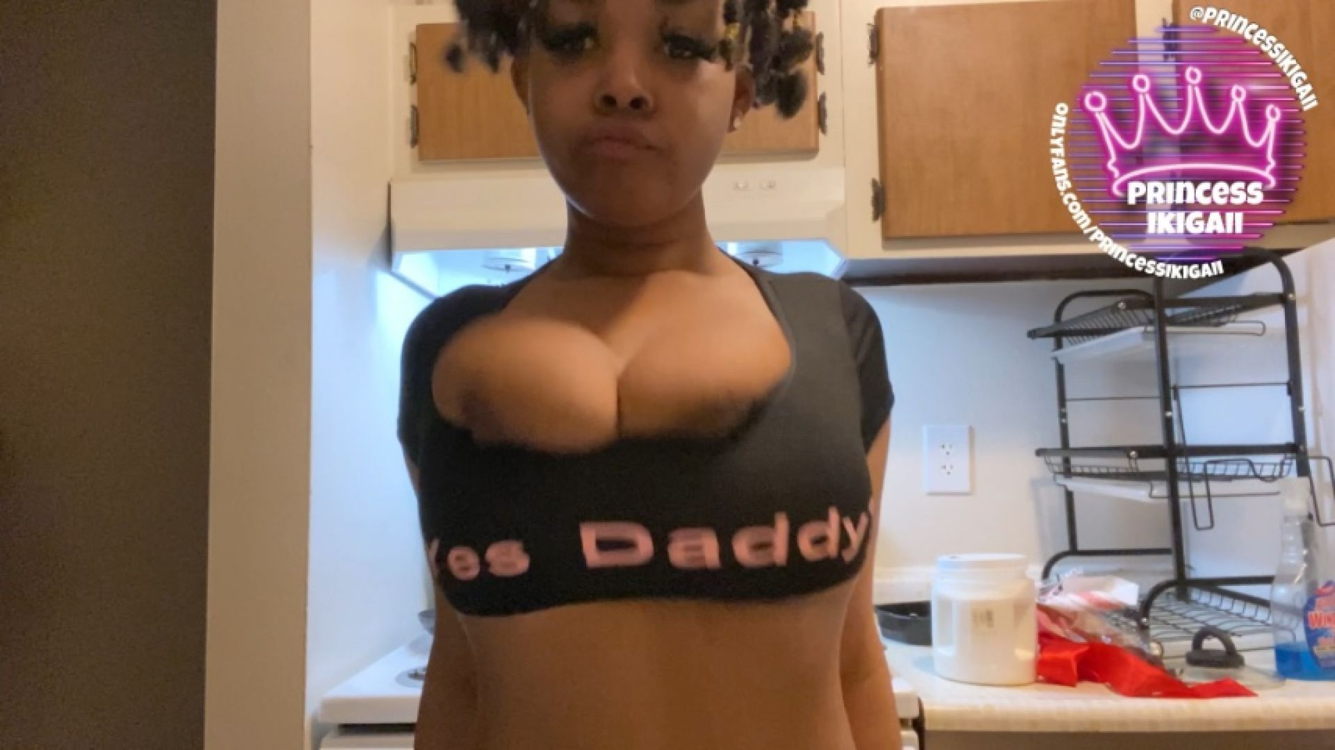 TITS OUT FOR step-DADDY | Titty Bouncing + Spinning