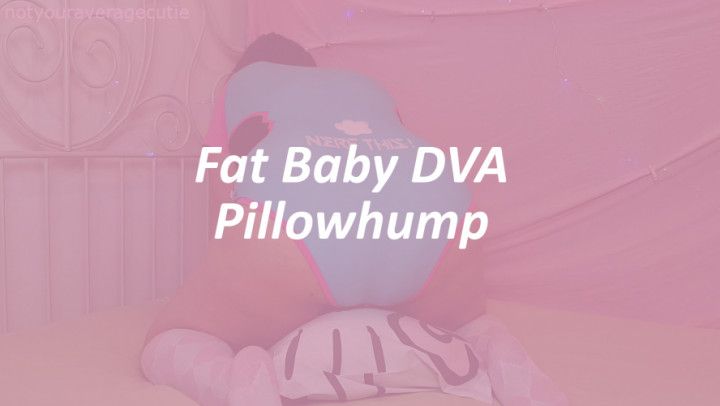 Fat DVA cums from humping pillow