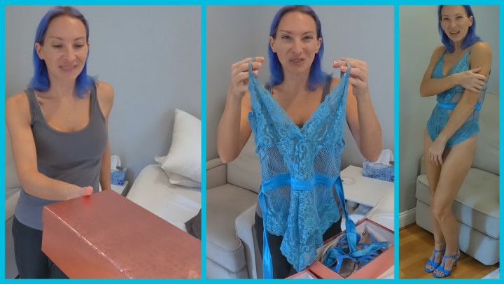 Merry Xmas step-mom step-son Lingerie Gift