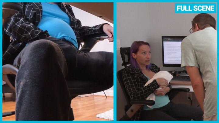 Impregnated Office Secretary Gives Birth