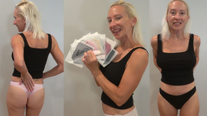 Thong Panties Try On