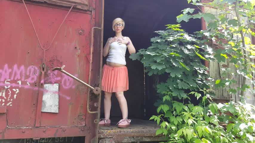 old train masturbation