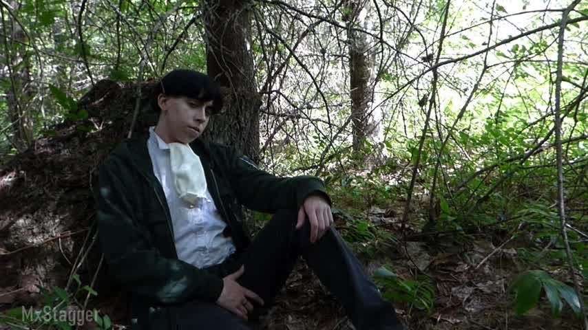 Cosplay Masturbation - Forest Captain