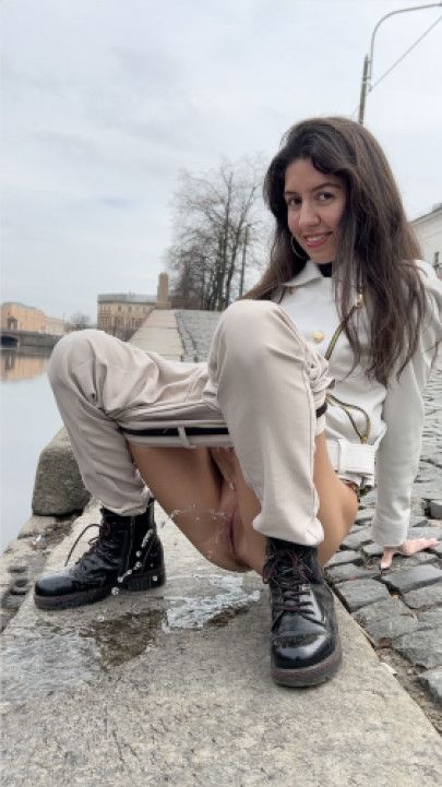 Public Pee Compilation Risky Piss Water Sports