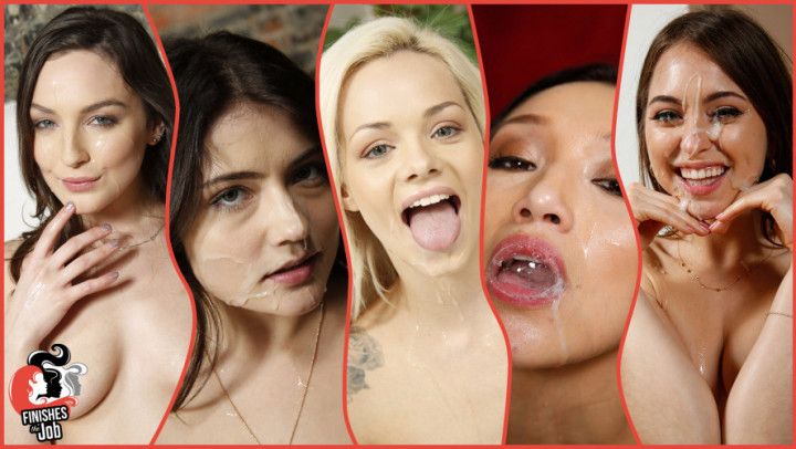 Riley Reid Vicki Chase Elsa Jean Adria Rae Pepper XO facials
