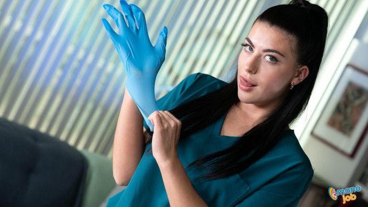 SPERM BANK nurse Gl Ritchie makes certain she gets a sample