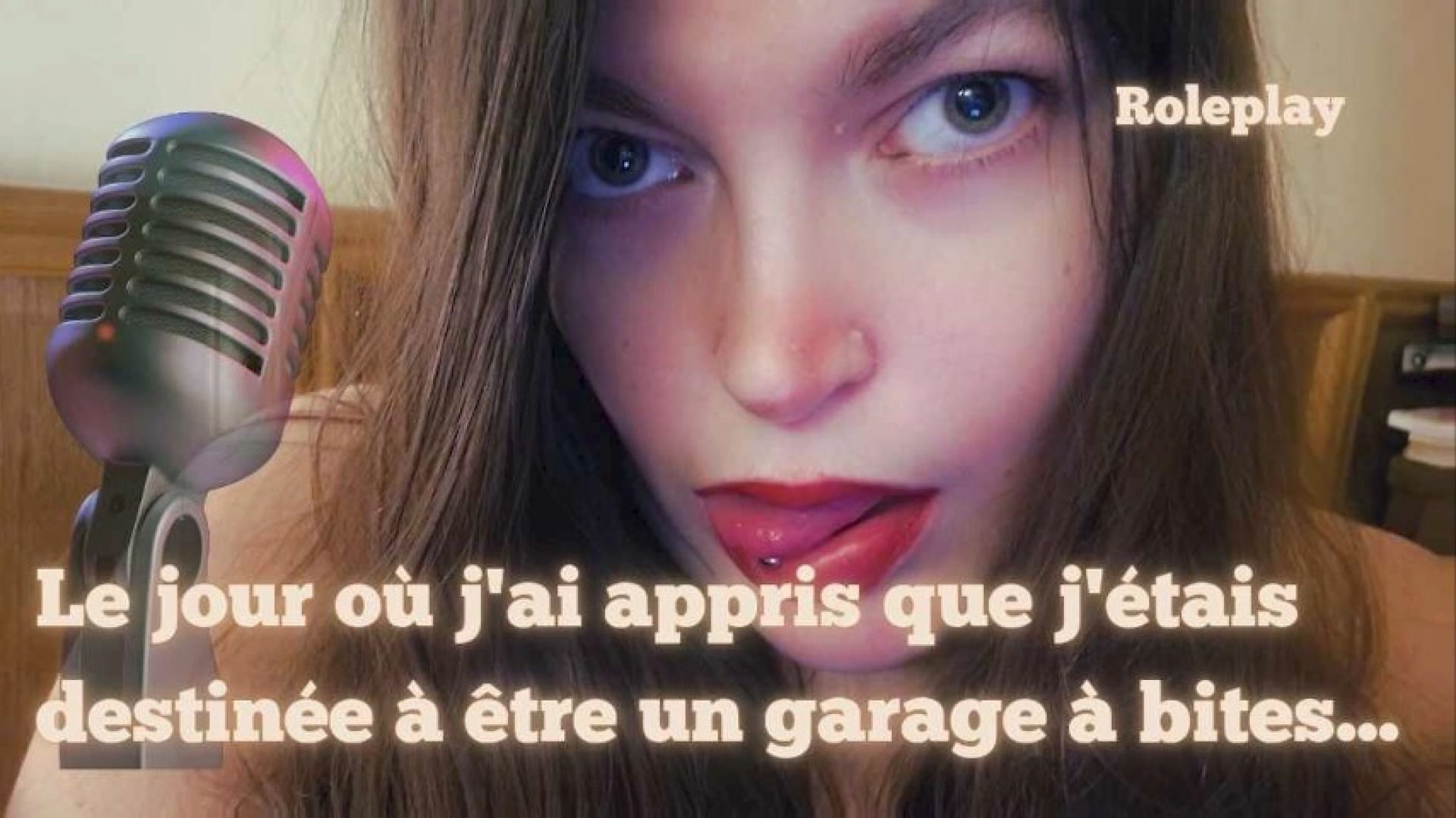 Destinée à être un garage à bites