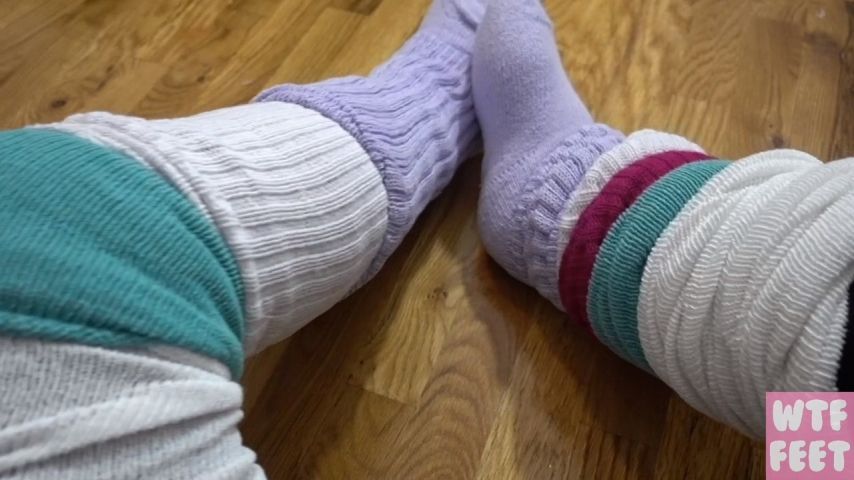 Layering Tons of Slouch Socks