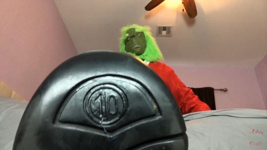 Grinch Makes U Lick &amp; JO 2 His Boots JOI