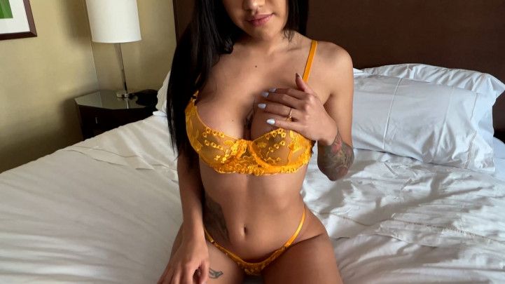 Hot Latina Alice has very tight holes