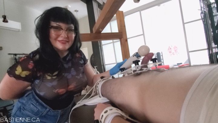 Bound, Balls CRUSHED and Completely Ruined Orgasm - StepMomm