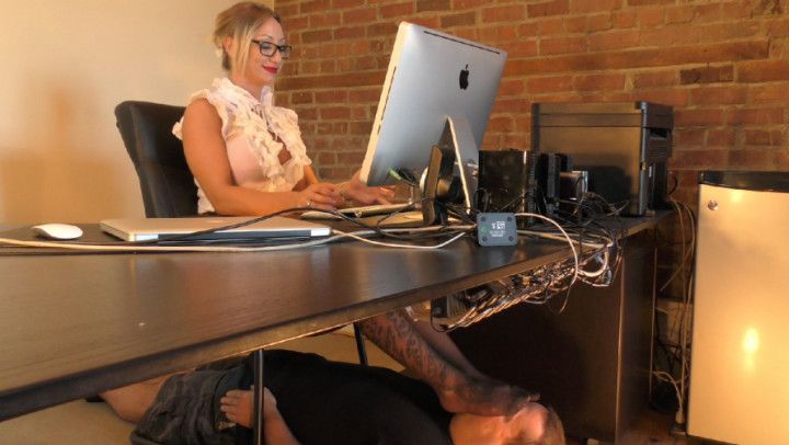 Magali's Office Domination