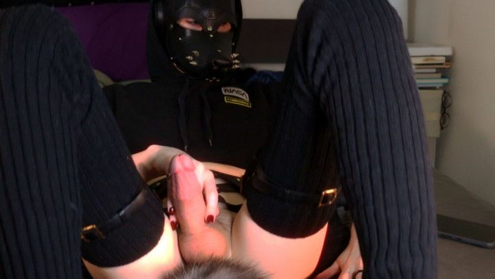 Using Her Vibrator Edging &amp; Cumming