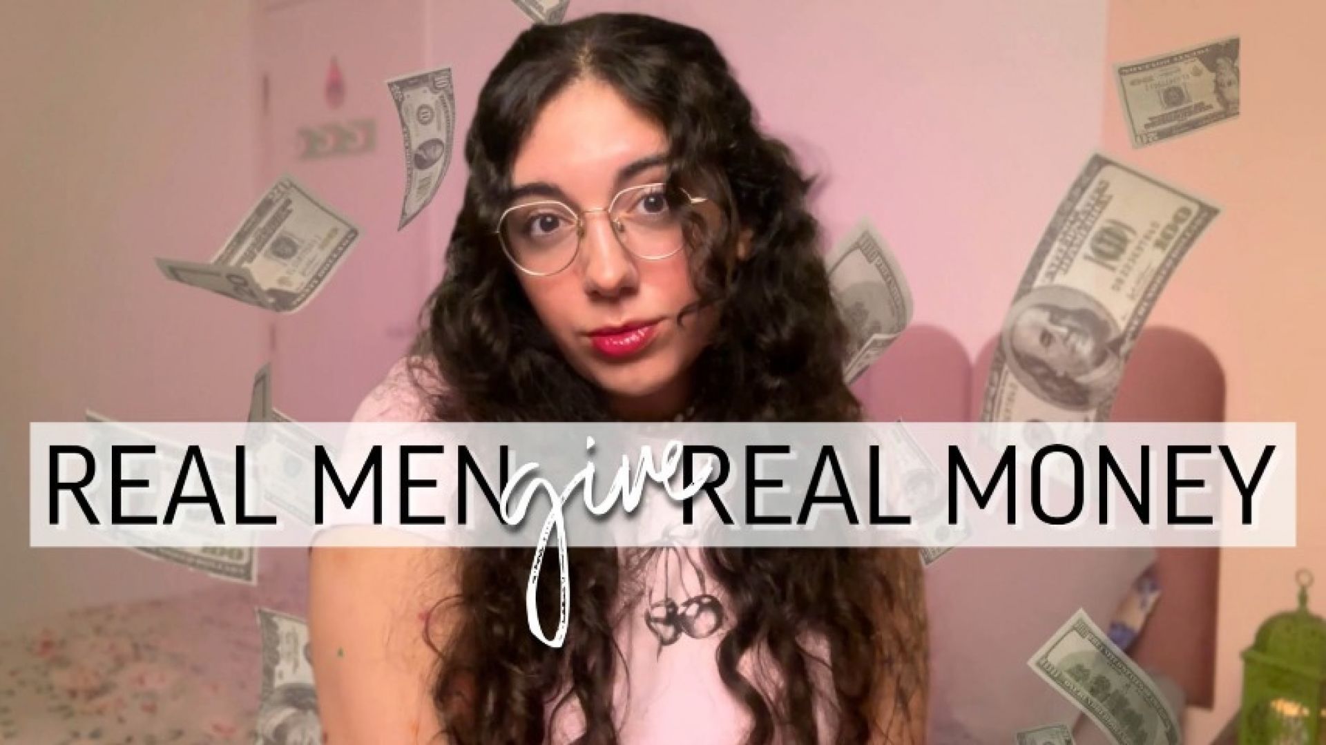 Real men give real money