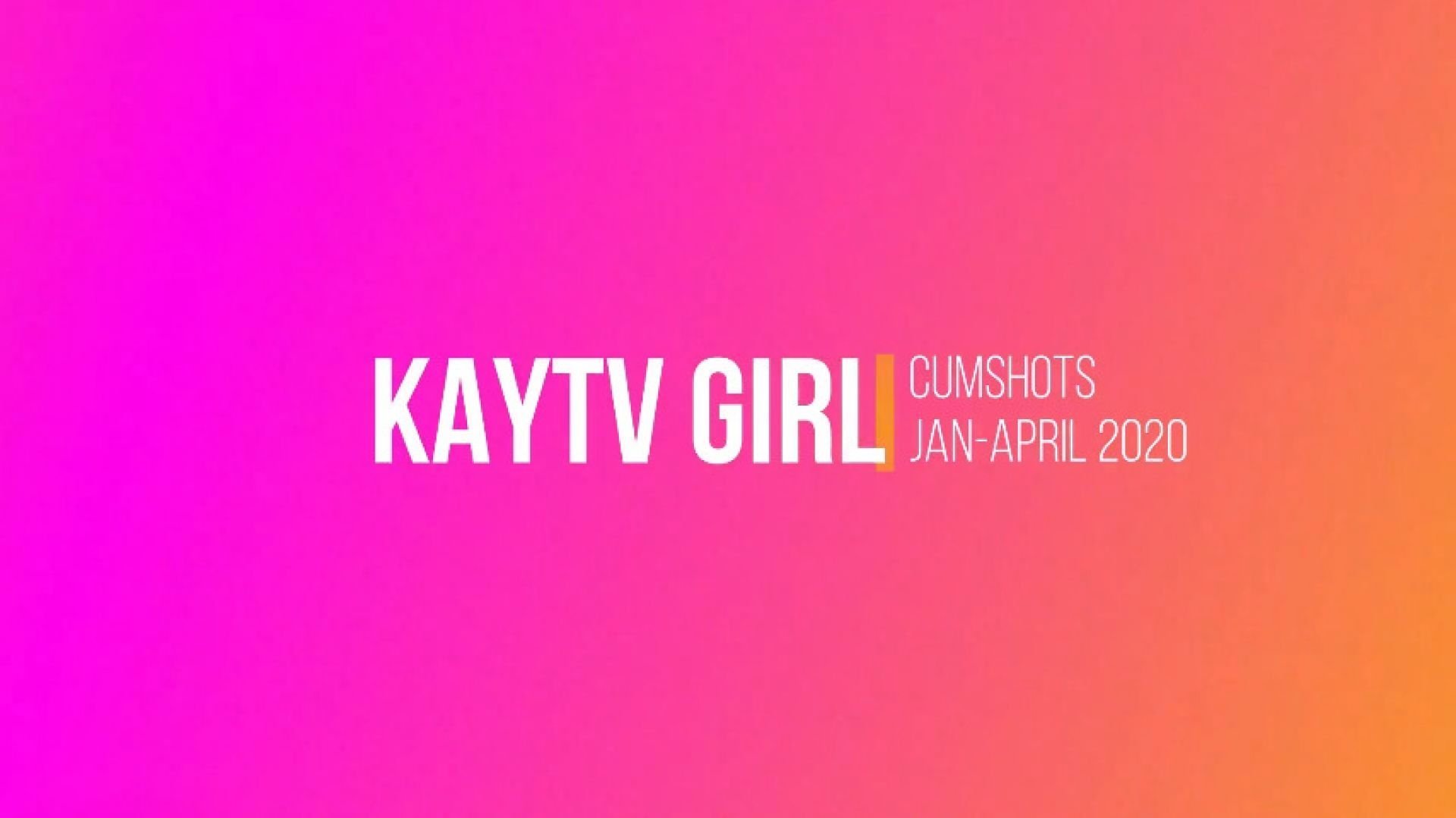 Cumshot compilation Jan-Apr 2020