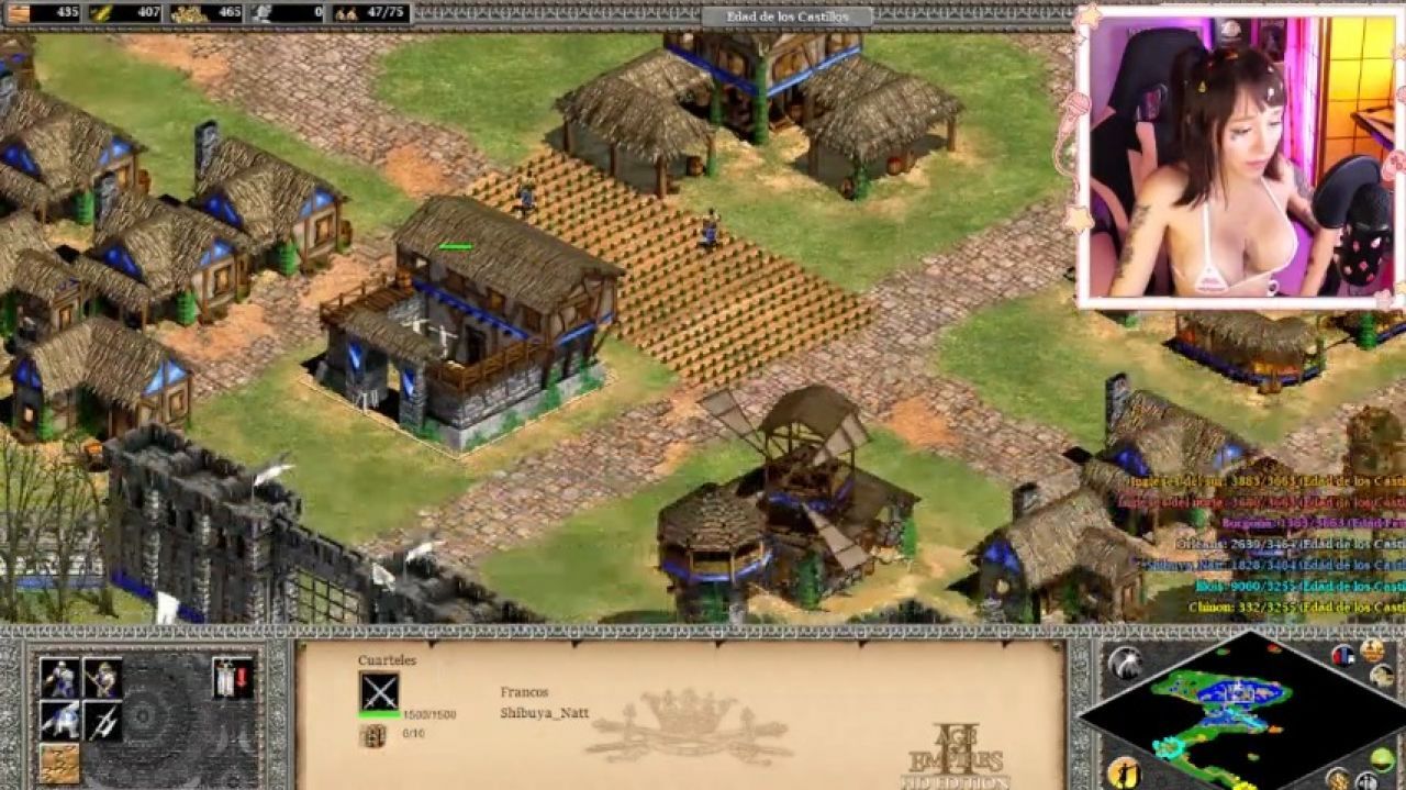 Following instructions from my viewers in AOE II