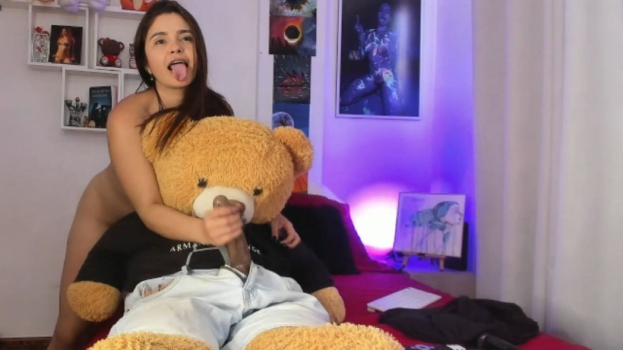 Travesura day with my bear