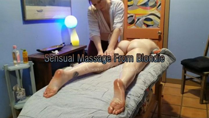 Sensual Massage From Blondie
