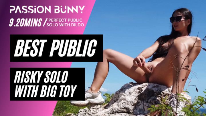 My best public self fucking with big toy