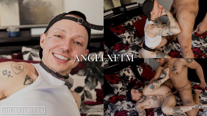 Horny Trans FTM @AngelXFtm vs BBC Artemis gets Creampie