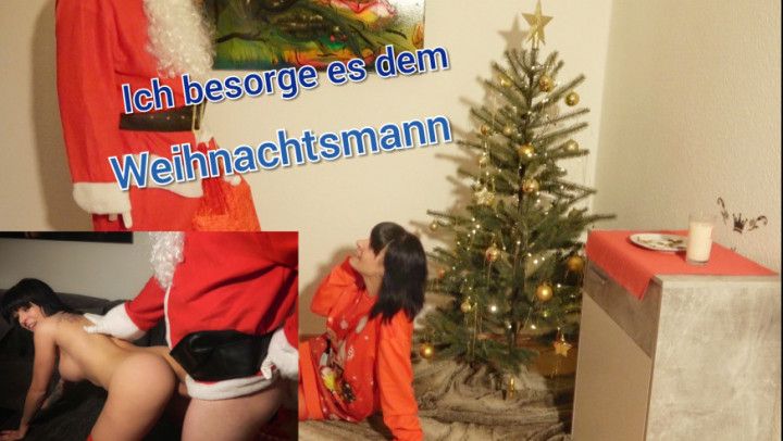 Endlich treffe ich den Weihnachtsmann