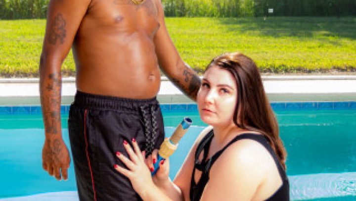 Pool Guy Fucks Client