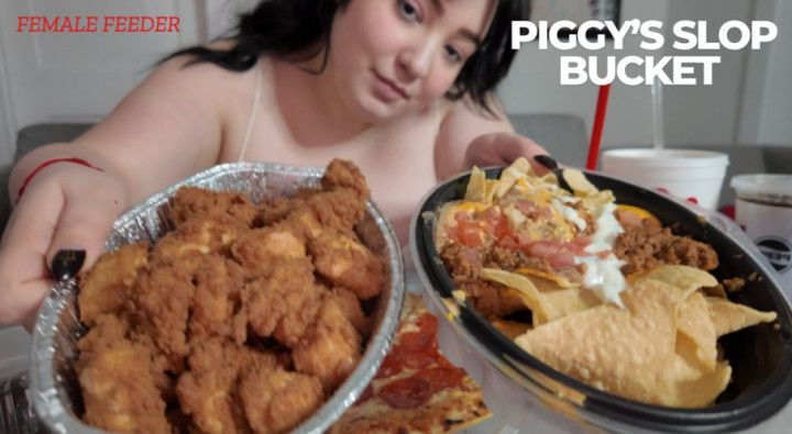 Piggys Slop Bucket, Female Feeder