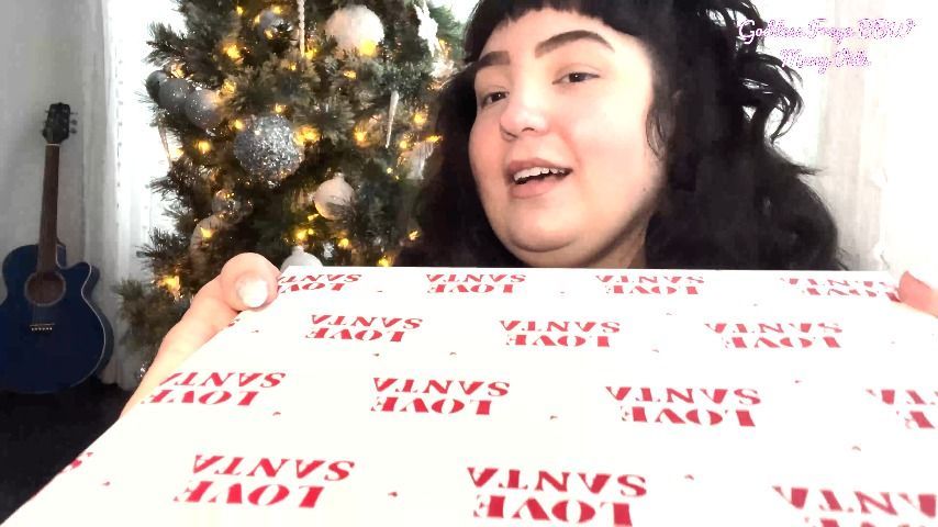 Celebrating Christmas morning with step-Mommy