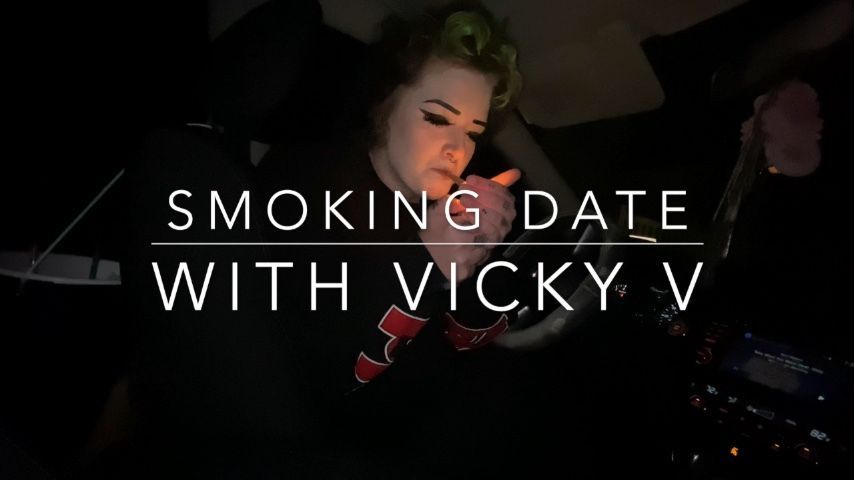 POV Smoking in my Car on a date with me