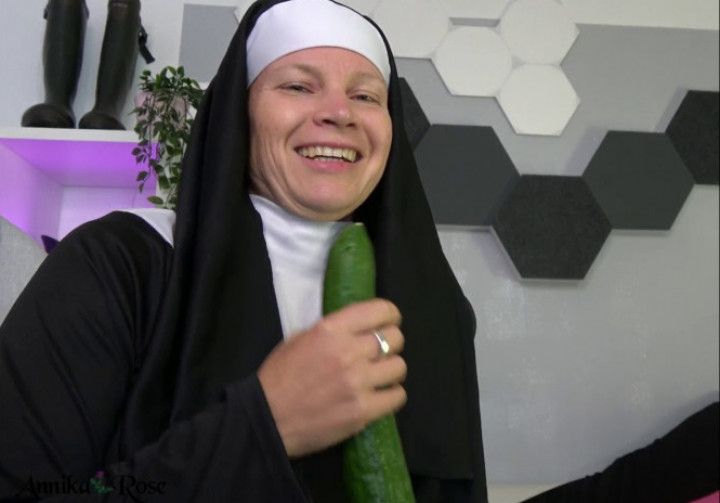 The nun drives the hardest