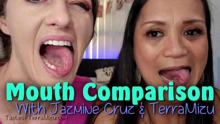 Mouth Comparison - Jazmine Cruz & TerraMizu