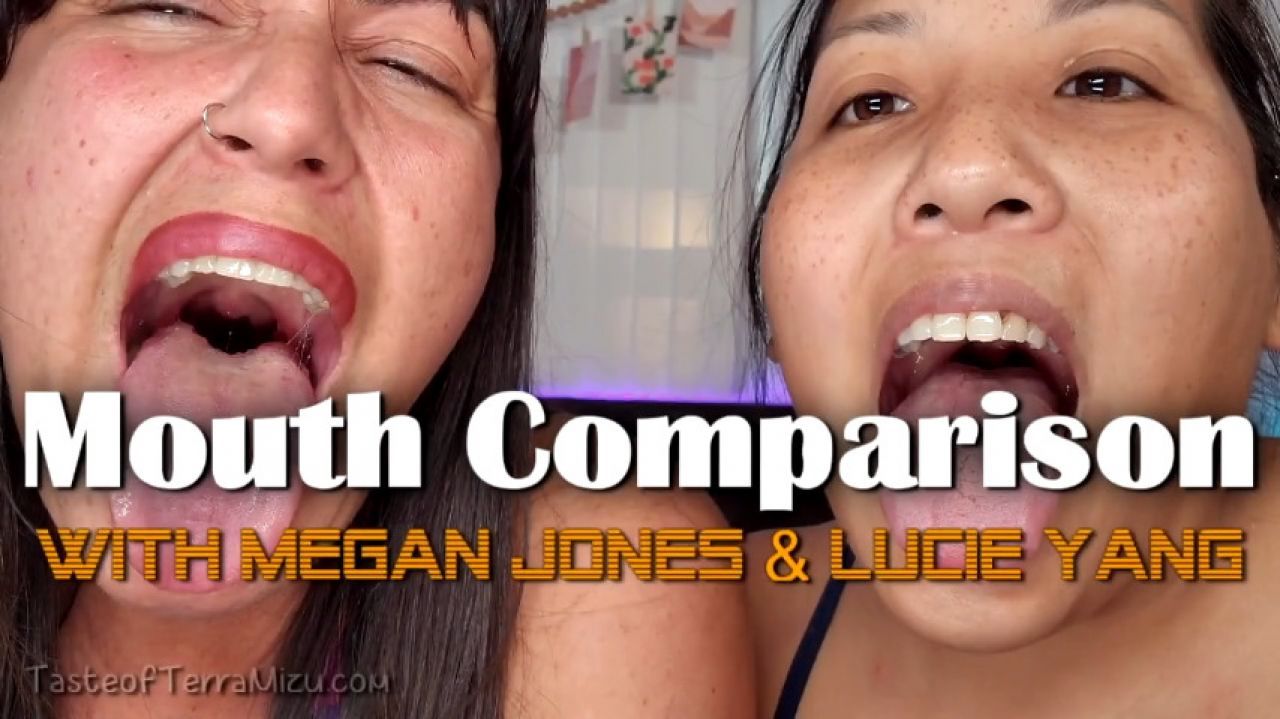 Mouth Comparison - Megan Jones &amp; Lucie Yang