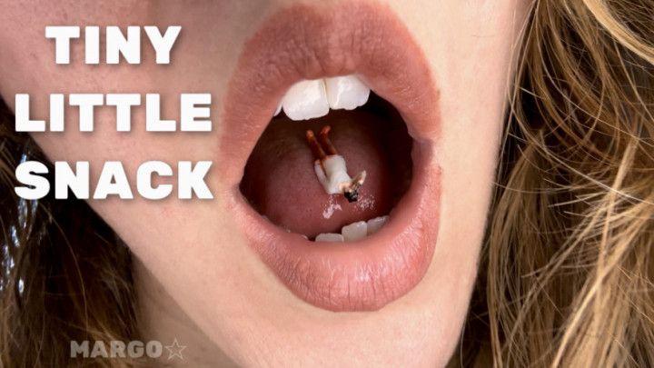 Unaware Giantess Vore Tiny Snack