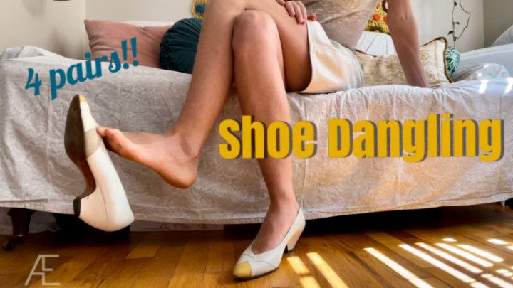 Shoe Dangling - Multiple Kitten Heels 5-Shoe Dangling - Multiple Kitten Heels