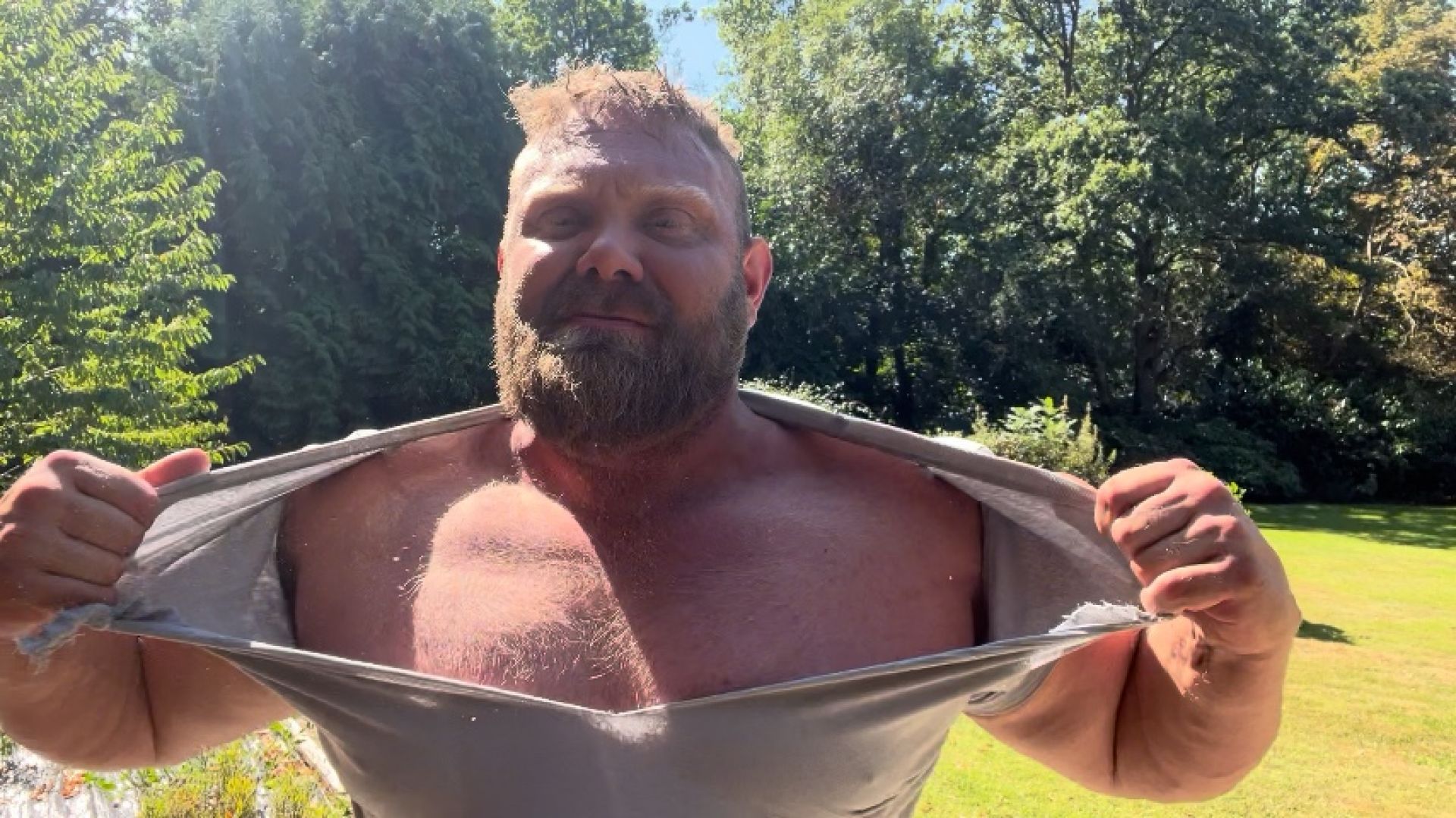 Strength Challenge Can I Rip My Shirt