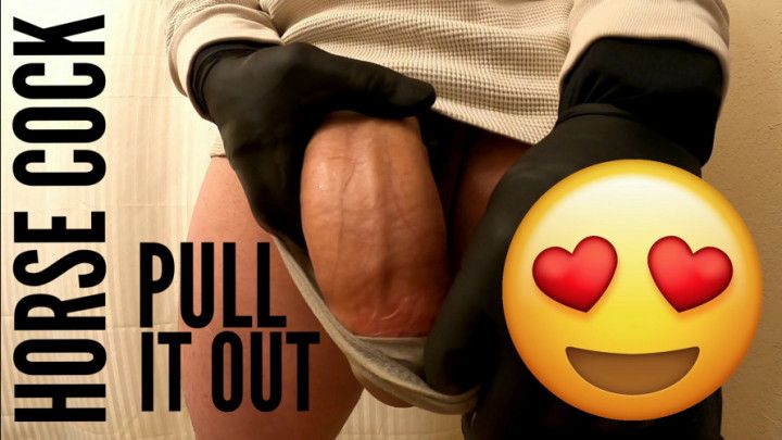 Big Dick in wet underwear Cumshot POV