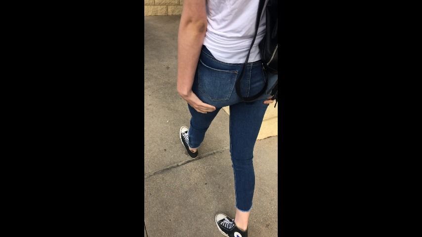 pissed myself in front of the mall